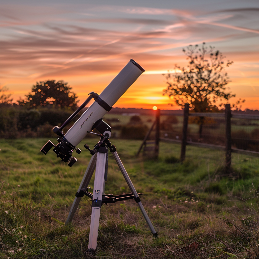 Aperçu du projet Autonomous Telescope montrant l'interface utilisateur et les fonctionnalités principales